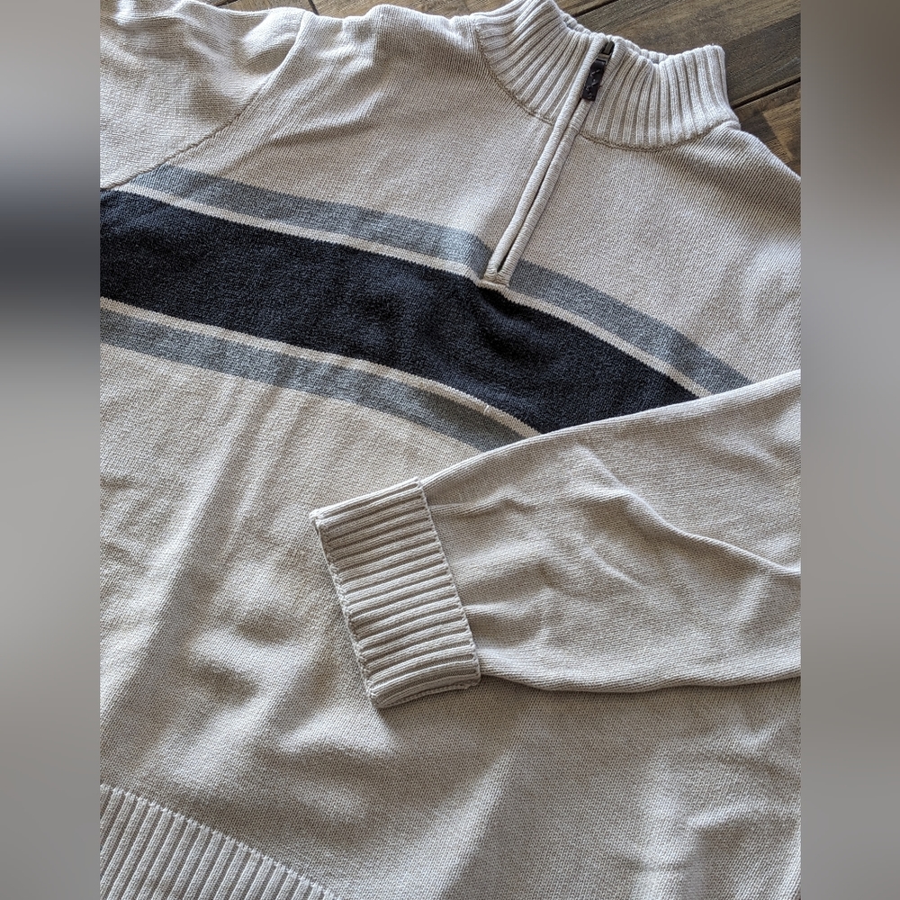 Eddie Bauer Sweater Knit Quarter Zip Pullover